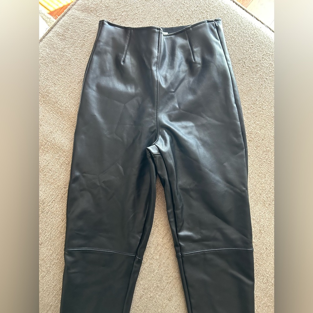 Abercrombie & Fitch Vegan Leather Leggings